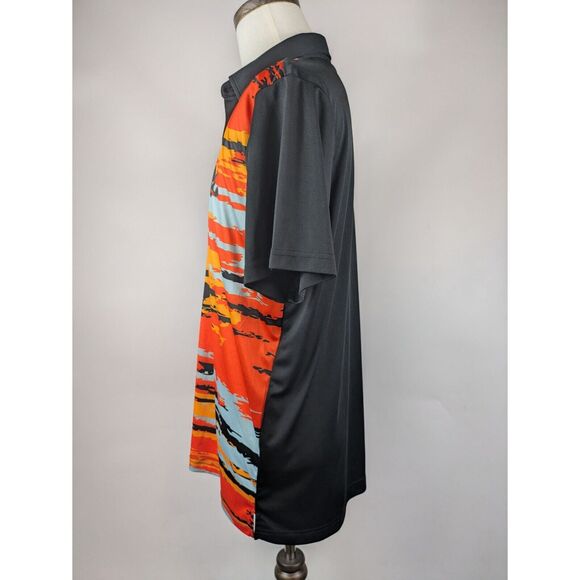 Tattoo Golf Mens Medium Polo Shirt That 70s Collection Performance Athletic UV - Picture 2 of 10